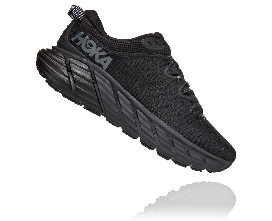 Tenis Hoka One One Feminino Pretas - Gaviota 3 - 310-RUSXAI